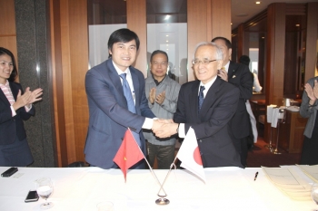 Lễ ký kết hợp tác với Hiệp hội Y tế Nhật Bản